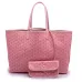 Colorful Goyardine Patterned Tote Bags With Matching Pouches For Fashionable Everyday Use  #A31507