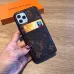 Louis Vuitton Monogram iPhone Cases With Card Slots in Gift Box  #A40737