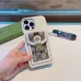 Gucci Monogram iPhone Cases With Card Pocket And GG Logo  #A40739