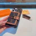 Louis Vuitton Monogram iPhone Case With Card Slots And Detachable Strap  #A40744