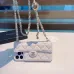 Chanel Quilted Leather iPhone Cases With Chain Straps And CC Logo #A40748