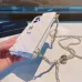 Chanel Quilted Leather iPhone Cases With Chain Straps And CC Logo #A40748