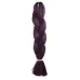 African wig braid monochrome chemical fiber big braid Jumbo braid hair high temperature Jacques dirty braid chemical fiber (100g, 24 in) #999909685