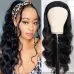 wig female ice silk hair with hair scarf wig body big wave long curl wig chemical fiber hair set (240g, 22in) #999909686