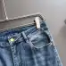 Balenciaga Classic Logo Embroidered Blue Denim Jeans #A42419