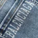 Balenciaga Classic Logo Embroidered Blue Denim Jeans #A42419