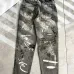 Balenciaga Artistic Graffiti Design Distressed Denim Jeans #A42420