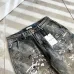 Balenciaga Artistic Graffiti Design Distressed Denim Jeans #A42420