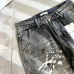 Balenciaga Artistic Graffiti Design Distressed Denim Jeans #A42420