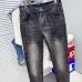 Balenciaga Men's  Jeans Style Distressed Denim Jeans With Dripping BB Print #A42421
