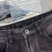 Balenciaga Men's  Jeans Style Distressed Denim Jeans With Dripping BB Print #A42421