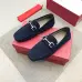Fendi Black Suede Loafers With Iconic Metal Buckle For Elevated Men's Fashion #9123223