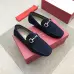 Fendi Black Suede Loafers With Iconic Metal Buckle For Elevated Men's Fashion #9123223