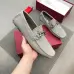 Fendi Black Suede Loafers With Iconic Metal Buckle For Elevated Men's Fashion #9123223