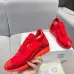 Vibrant Red Loewe Sneakers With Signature Bow Design And Bold Sporty Appeal Unisex Shoes #A30335