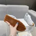 Stylish Light Gray Loewe Sneakers With Silver Bow Accents And Sporty Elegance Unisex Shoes #A30338