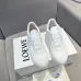 Elegant All White Loewe Sneakers With Signature Bow Design And Timeless Appeal Unisex Shoes #A30340