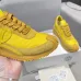 Vibrant Yellow Loewe Sneakers With Signature Bow Design And Retro Sporty Aesthetic Unisex Shoes #A30341