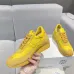 Vibrant Yellow Loewe Sneakers With Signature Bow Design And Retro Sporty Aesthetic Unisex Shoes #A30341