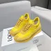 Vibrant Yellow Loewe Sneakers With Signature Bow Design And Retro Sporty Aesthetic Unisex Shoes #A30341