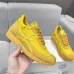 Vibrant Yellow Loewe Sneakers With Signature Bow Design And Retro Sporty Aesthetic Unisex Shoes #A30341