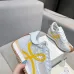 Chic Loewe Sneakers With Gray Base And Vibrant Yellow Bow Design For Trendy Outfits Unisex Shoes #A30343