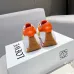 Vibrant Loewe Sneakers With White Base Colorful Accents And Signature Bow Design Unisex Shoes #A30345