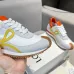 Vibrant Loewe Sneakers With White Base Colorful Accents And Signature Bow Design Unisex Shoes #A30345