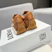 Chic Loewe Sneakers With Brown And White Tones And Signature Bow Like Accents Unisex Shoes #A30346