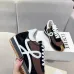 Stylish Loewe Sneakers With Brown Black And White Color Blocking And Signature Design Unisex Shoes #A30348