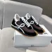 Stylish Loewe Sneakers With Brown Black And White Color Blocking And Signature Design Unisex Shoes #A30348