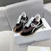 Stylish Loewe Sneakers With Brown Black And White Color Blocking And Signature Design Unisex Shoes #A30348
