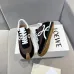 Stylish Loewe Sneakers With Brown Black And White Color Blocking And Signature Design Unisex Shoes #A30348