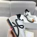 Chic Loewe Sneakers With Contrast Black Accents And Unique Ribbon Inspired Design Unisex Shoes #A30350