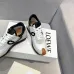 Chic Loewe Sneakers With Contrast Black Accents And Unique Ribbon Inspired Design Unisex Shoes #A30350