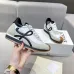 Chic Loewe Sneakers With Contrast Black Accents And Unique Ribbon Inspired Design Unisex Shoes #A30350