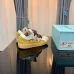 Stylish Lanvin Sneakers With White And Yellow Tones And Unique Zigzag Lacing Design Unisex Shoes #A30441