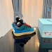 Stylish <b>Replica Lanvin Sneakers</b> With Blue And Green Tones And Unique Red Lacing Design #A30443