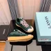 Chic Green <b>Replica Lanvin Sneakers</b> With Colorful Braided Laces And Retro Inspired Design Unisex Shoes #A30444