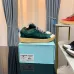 Chic Green <b>Replica Lanvin Sneakers</b> With Colorful Braided Laces And Retro Inspired Design Unisex Shoes #A30444