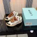 Eye Catching Lanvin Sneakers With Colorful Braided Laces And Chic Two Tone Design Unisex Shoes #A30446