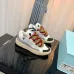 Eye Catching Lanvin Sneakers With Colorful Braided Laces And Chic Two Tone Design Unisex Shoes #A30446