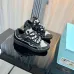 Stylish Black And White Lanvin Sneakers With Unique Lacing And Trendy Design Unisex Shoes #A30447