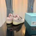 Elegant Lanvin Pink Sneakers With Distinctive Zig Zag Lacing And Premium Design Unisex Shoes #A30449