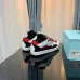 Stylish Lanvin Sneakers Featuring Trendy Color Block Design and Unique Lacing System Unisex Shoes #A30450