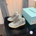 Lanvin Color Blocked Sneakers With Zigzag Laces For Trendy Casual Footwear Looks #A30451
