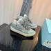 Lanvin Color Blocked Sneakers With Zigzag Laces For Trendy Casual Footwear Looks #A30451