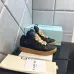 Lanvin Black Leather Sneakers With Colorful Braided Laces And Gum Soles For Fashion - Forward Looks #A30453