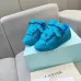 Lanvin Blue Low Top Sneakers With Quilted Design And Bow Laces Unisex Shoes #A43758