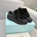 Lanvin Black Low Top Sneakers Quilted Design with Bow Accent Laces Unisex Shoes #A43759